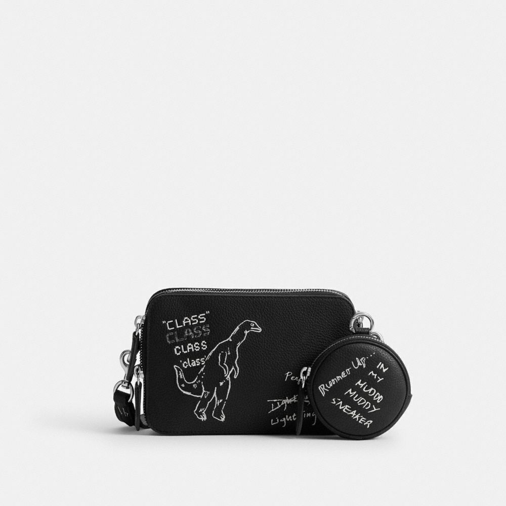 Charter Crossbody Bag 19 With Sketch Print-unisex